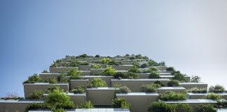 budynek balkon zieleń